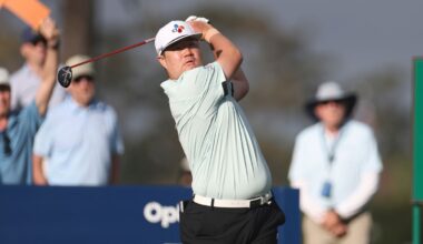 PONTE VEDRA BEACH, FL - MARCH 12: Sungjae Im of Korea plays a tee shot on the tenth hole during THE PLAYERS Championship on March 12, 2026 at TPC Sawgrass in Ponte Vedra Beach, Fl. (Photo by David Rosenblum/Icon Sportswire) (Icon Sportswire via AP Images)