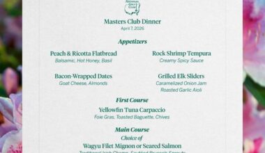 Paul Kimmage: If you think Rory McIlroy’s Champions Dinner menu was good, wait till you see mine