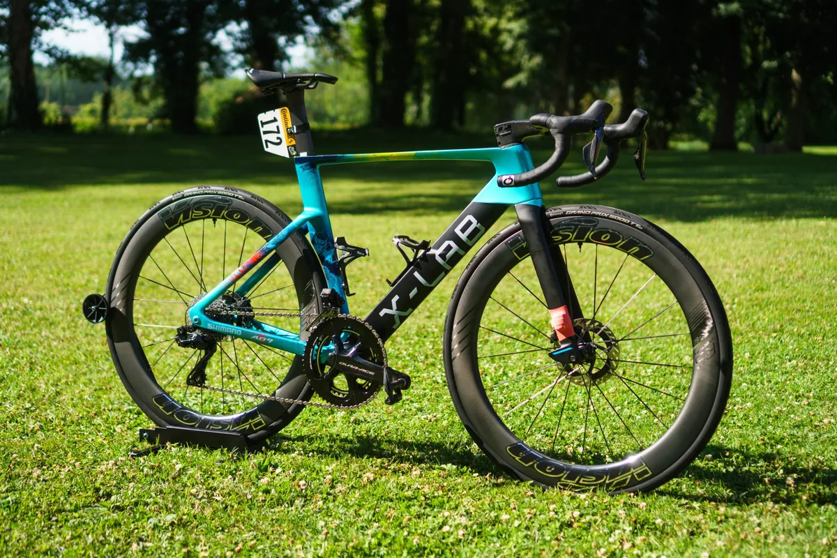 Davide Ballerini's X-LAB AD9 at the 2025 Tour de France