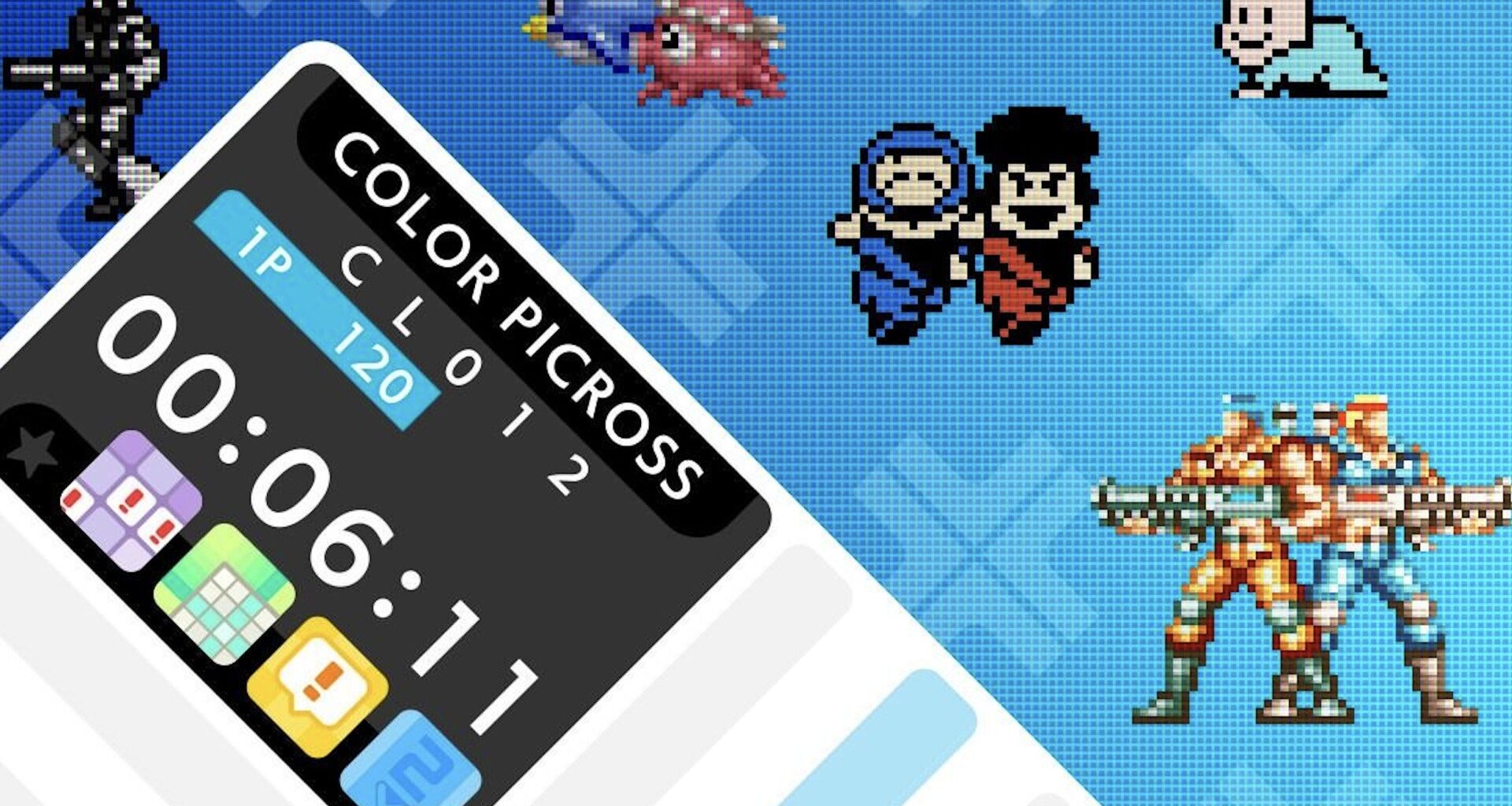 Picross S Konami Antiques Edition Features Castlevania, Contra, And More
