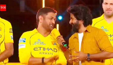 Dhoni to play for CSK till 60! His 'I can try' reply sends fans into frenzy - WATCH | Cricket News