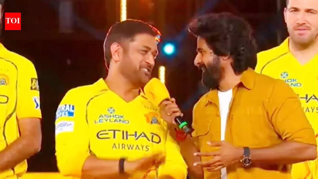 Dhoni to play for CSK till 60! His 'I can try' reply sends fans into frenzy - WATCH | Cricket News