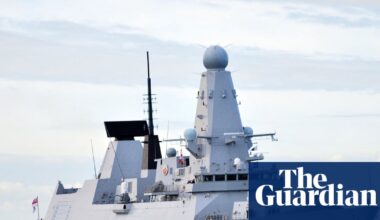 British destroyer HMS Dragon arrives in eastern Mediterranean | Royal Navy