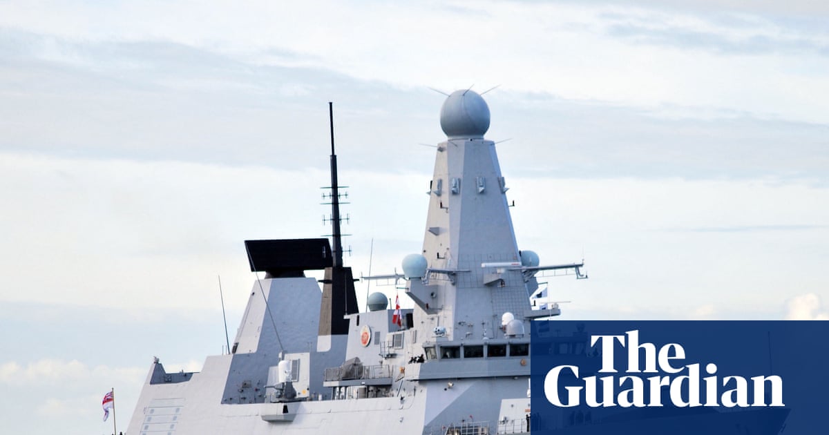 British destroyer HMS Dragon arrives in eastern Mediterranean | Royal Navy