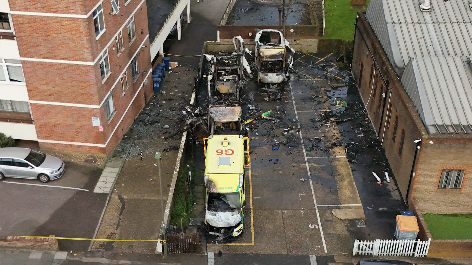 PM condemns 'horrific antisemitic attack' as four ambulances run by Jewish community set on fire