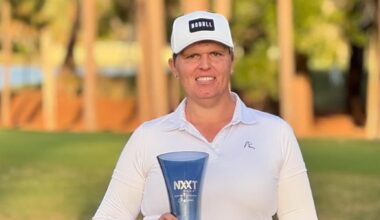 Golfer Hailey Davidson