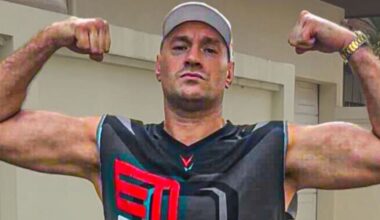 Tyson Fury's physique leaves boxing fans stunned as return fight against Arslanbek Makhmudov nears