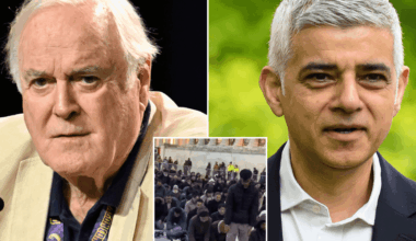 John Cleese hits out at 'silly little man' Sadiq Khan over Trafalgar Square iftar defence
