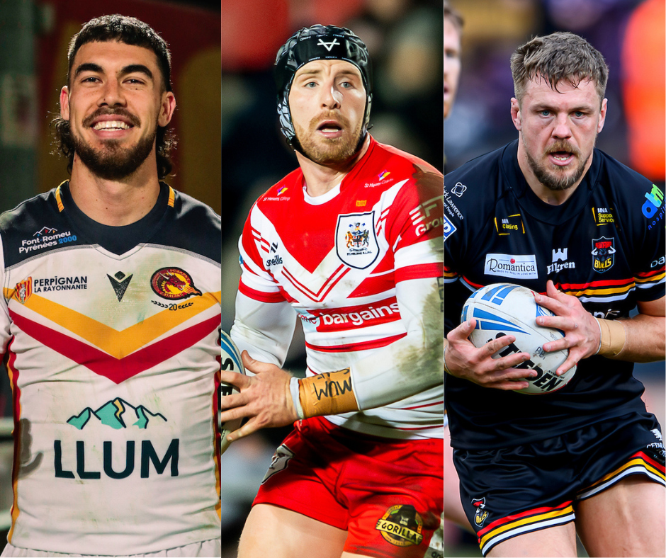 Super League Charlie Staines Jackson Hastings Ryan Sutton