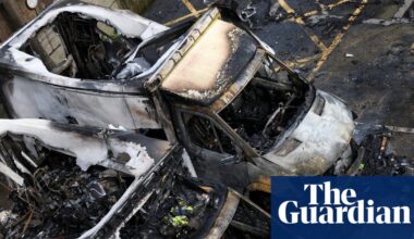 Two men arrested in connection with arson attack on Jewish community ambulances | UK news