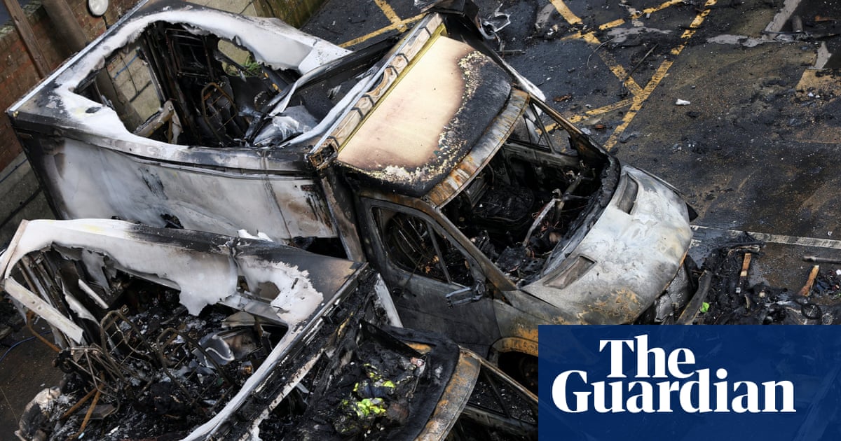 Two men arrested in connection with arson attack on Jewish community ambulances | UK news