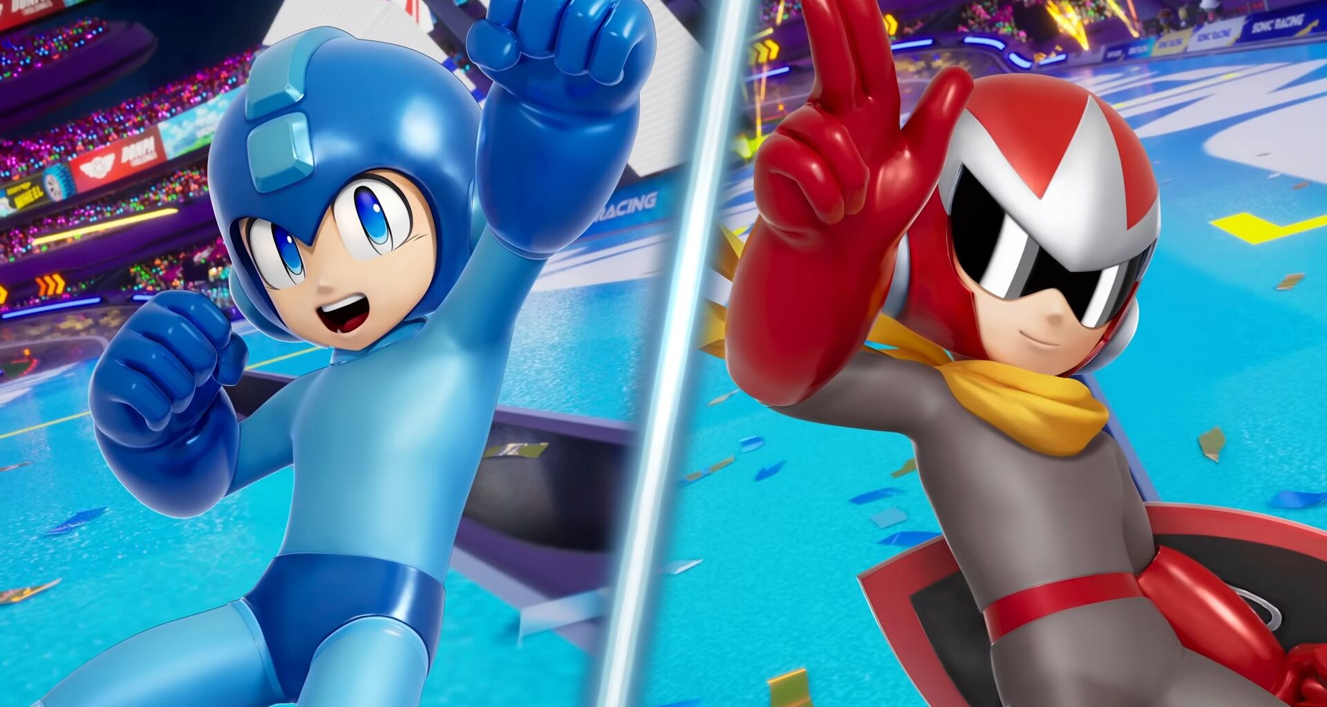Sonic Racing: CrossWorlds Adds Mega Man In New Season Pass Update