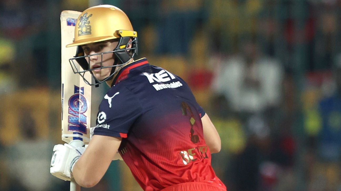 How can RCB fit Jacob Bethell into their XI?
