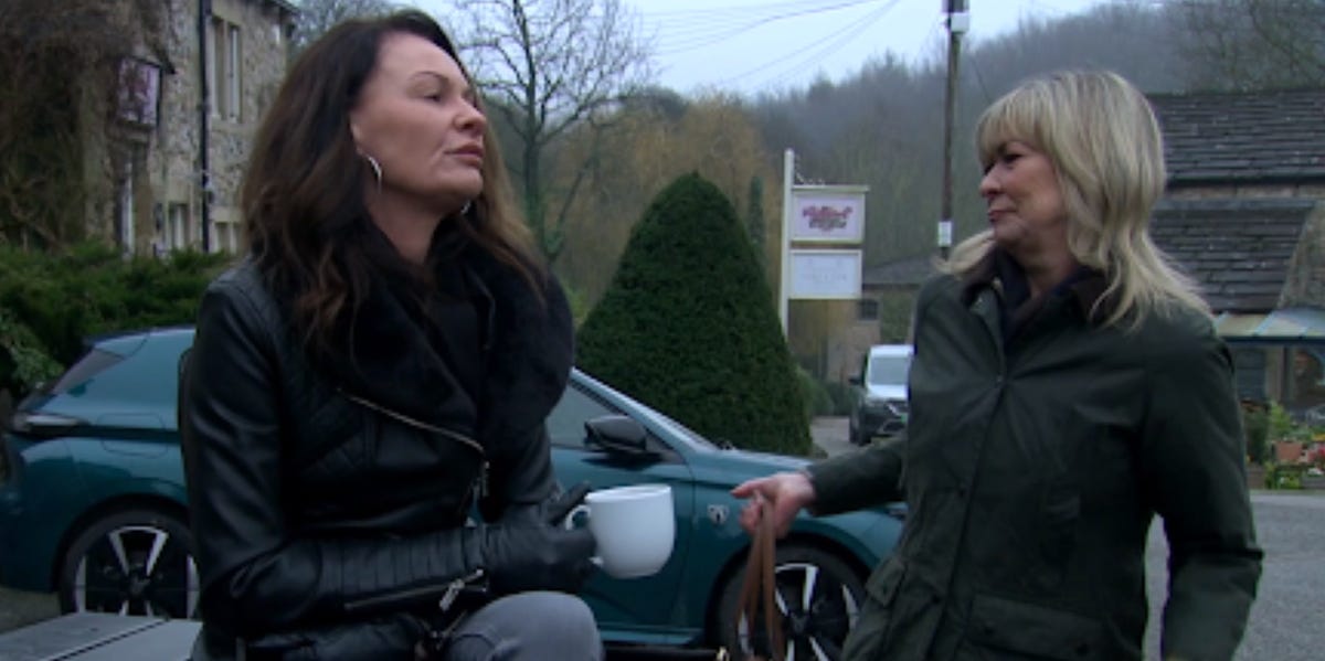 Emmerdale reveals a twist over Kim and Chas's peace talks