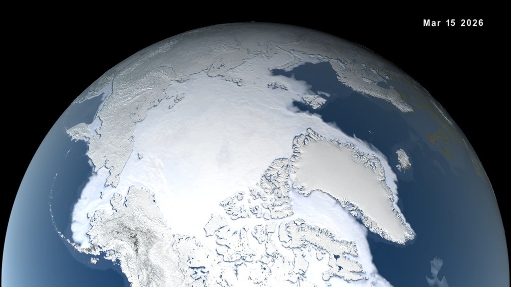Arctic Winter Sea Ice Ties Record Low, NASA, NSIDC Scientists Find