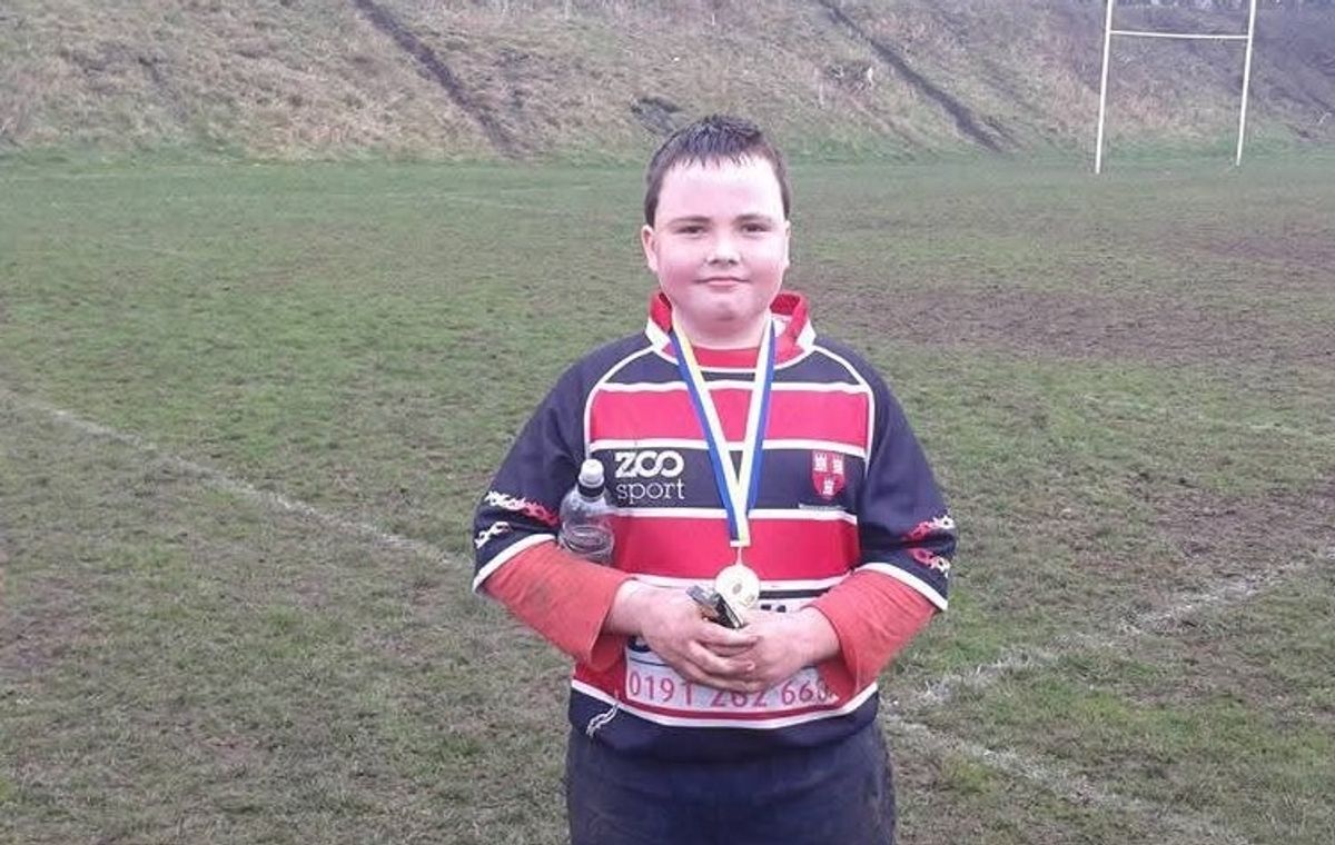 Jack Bolam when he was younger 