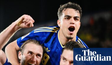 Viktor Gyökeres hits hat-trick as Sweden and Graham Potter see off Ukraine | World Cup 2026 qualifiers