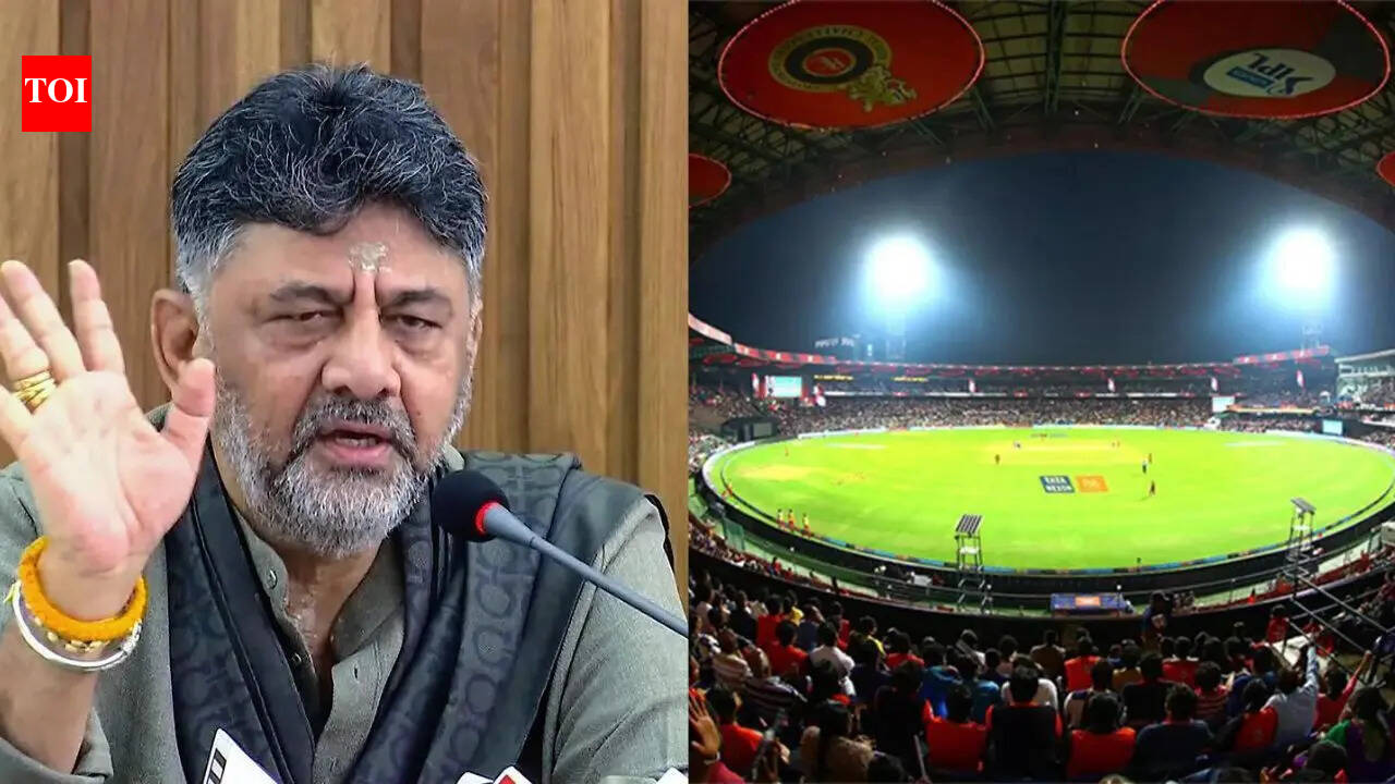 Dk Shivakumar Ipl Tickets: 'They have the right': DK Shivakumar on Congress MLAs 'VIP' IPL ticket demand | Bengaluru News