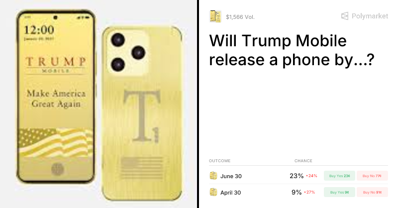 Will Trump Mobile release a phone by...? Predictions & Od...