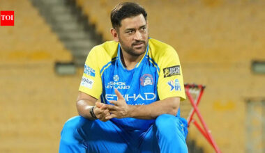 IPL 2026: MS Dhoni ruled out for 2 weeks; Chennai Super Kings suffer massive blow | Cricket News