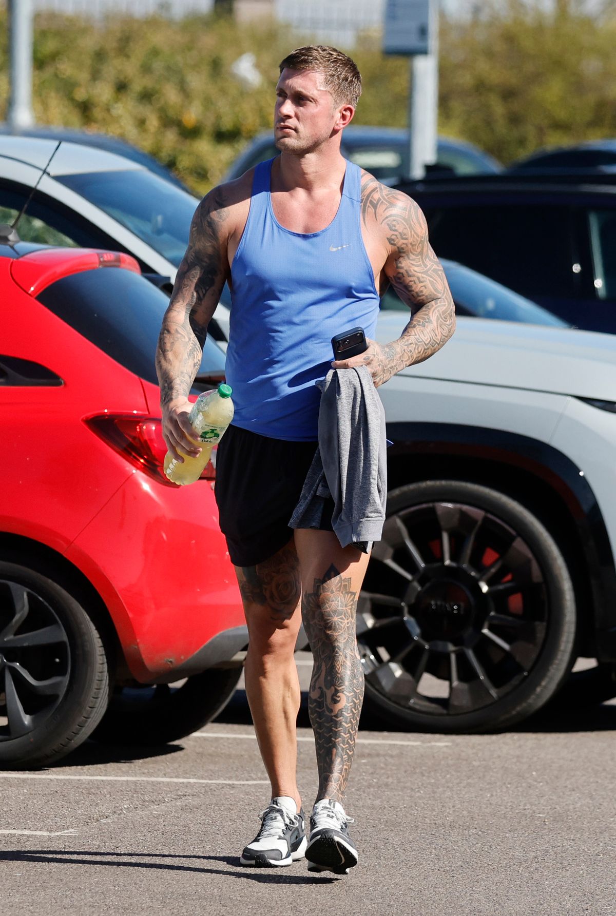 Dan was making his way to the gym