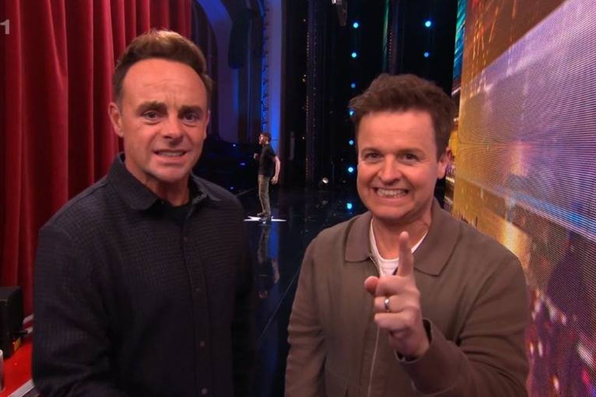 Ant and Dec on Britain's Got Talent 2026