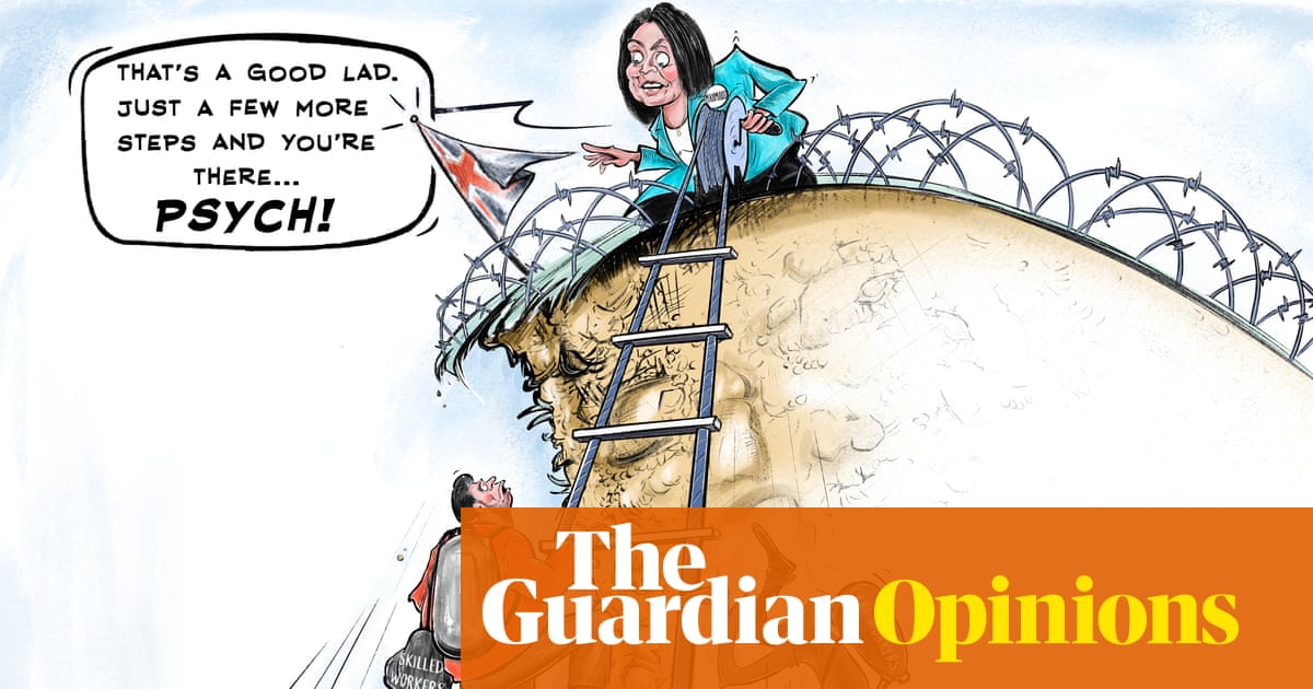 Samuel Ojo on Shabana Mahmood’s immigration reforms – cartoon - The Guardian