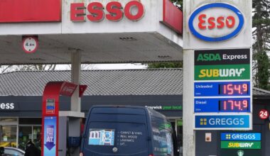 Petrol prices have risen to an average of more than 150p per litre. Pic: PA
