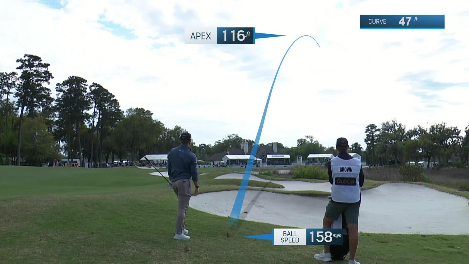 Blades Brown makes birdie on No. 18 at Club Car Championship