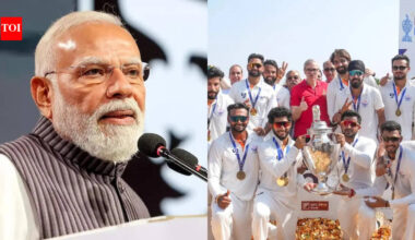 'A long wait of nearly seven decades': PM Modi hails J&K's historic Ranji Trophy win | Cricket News