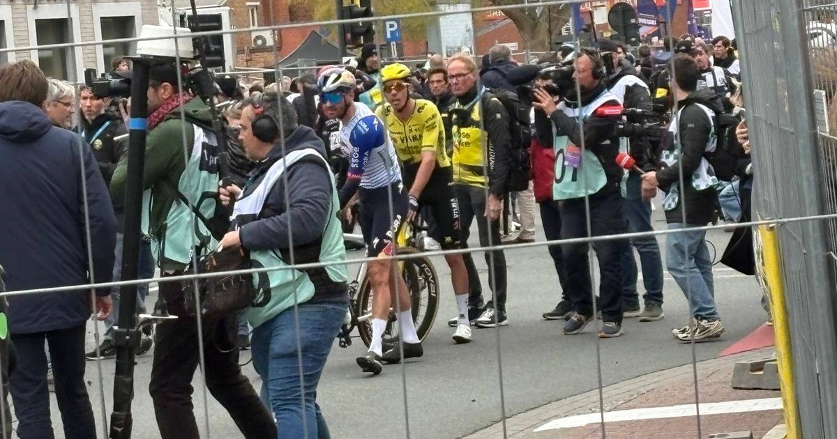 Jordi Meeus confronts Christophe Laporte after Red Bull-BORA-hansgrohe’s In Flanders Fields plan unravels
