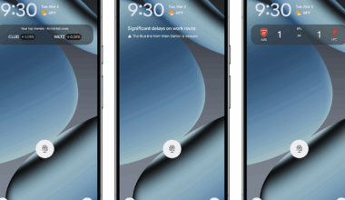 Google Pixel rolls out Transit mode, real-time At a Glance commute