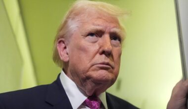 President Donald Trump addressing media during critical phase of Iran conflict, emphasizing strategic military decisions