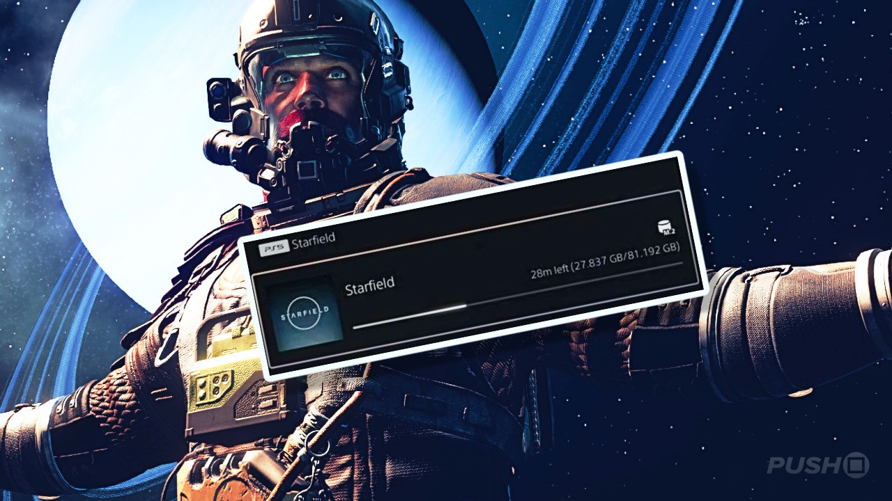 Starfield PS5 Won't Play Off Physical Disc without a Download