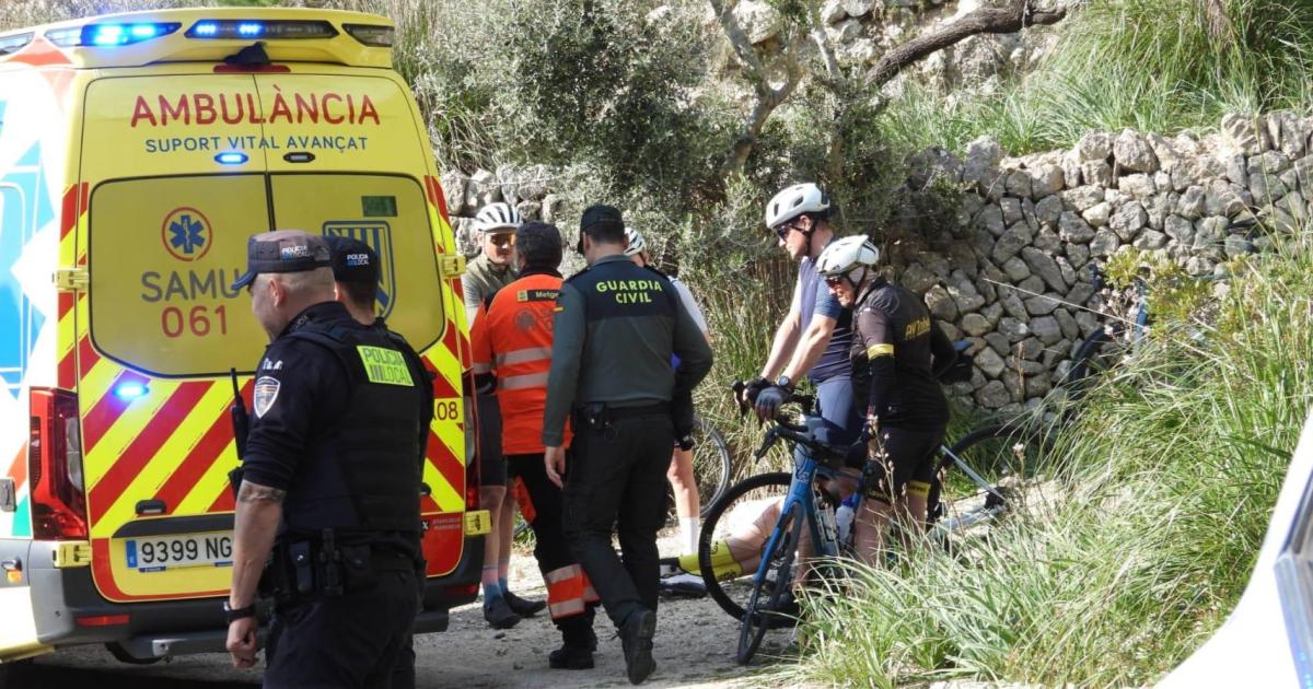 Cyclist seriously injured after collapsing on popular Mallorca cycling route