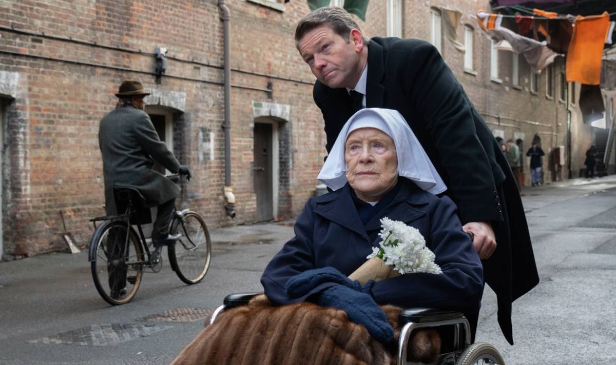 Call the Midwife season 15 cast: Sister Monica Joan and Bernie Mullucks played by Judy Parfitt and Chris Reilly, respectively. 
