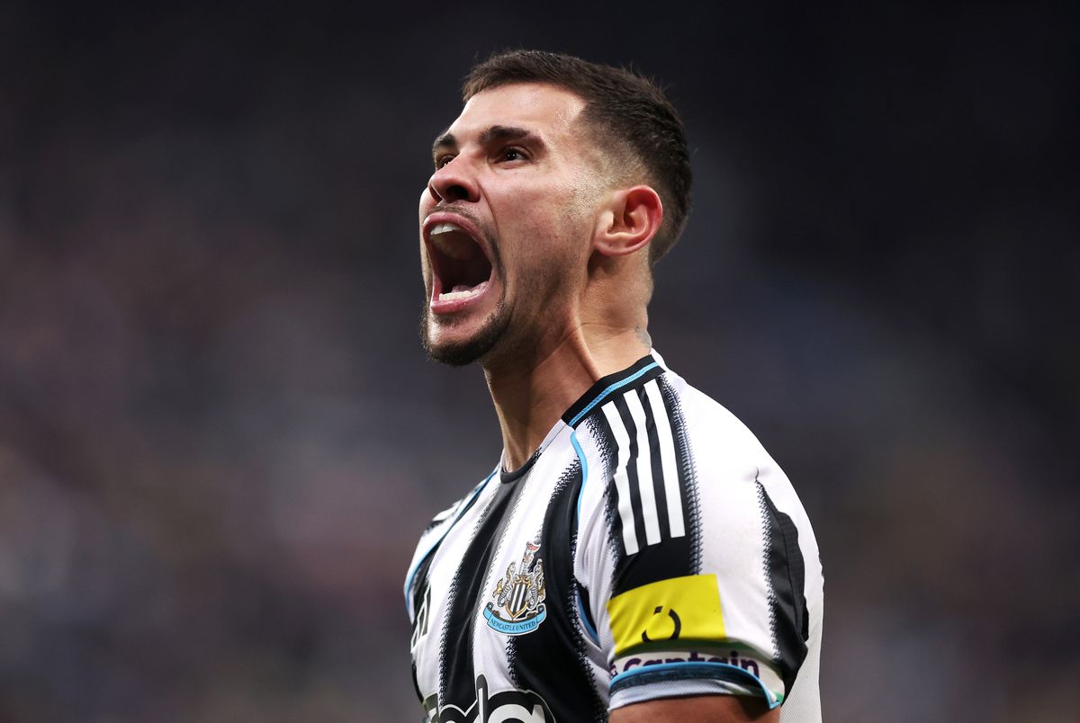 Bruno Guimaraes during a Newcastle United game