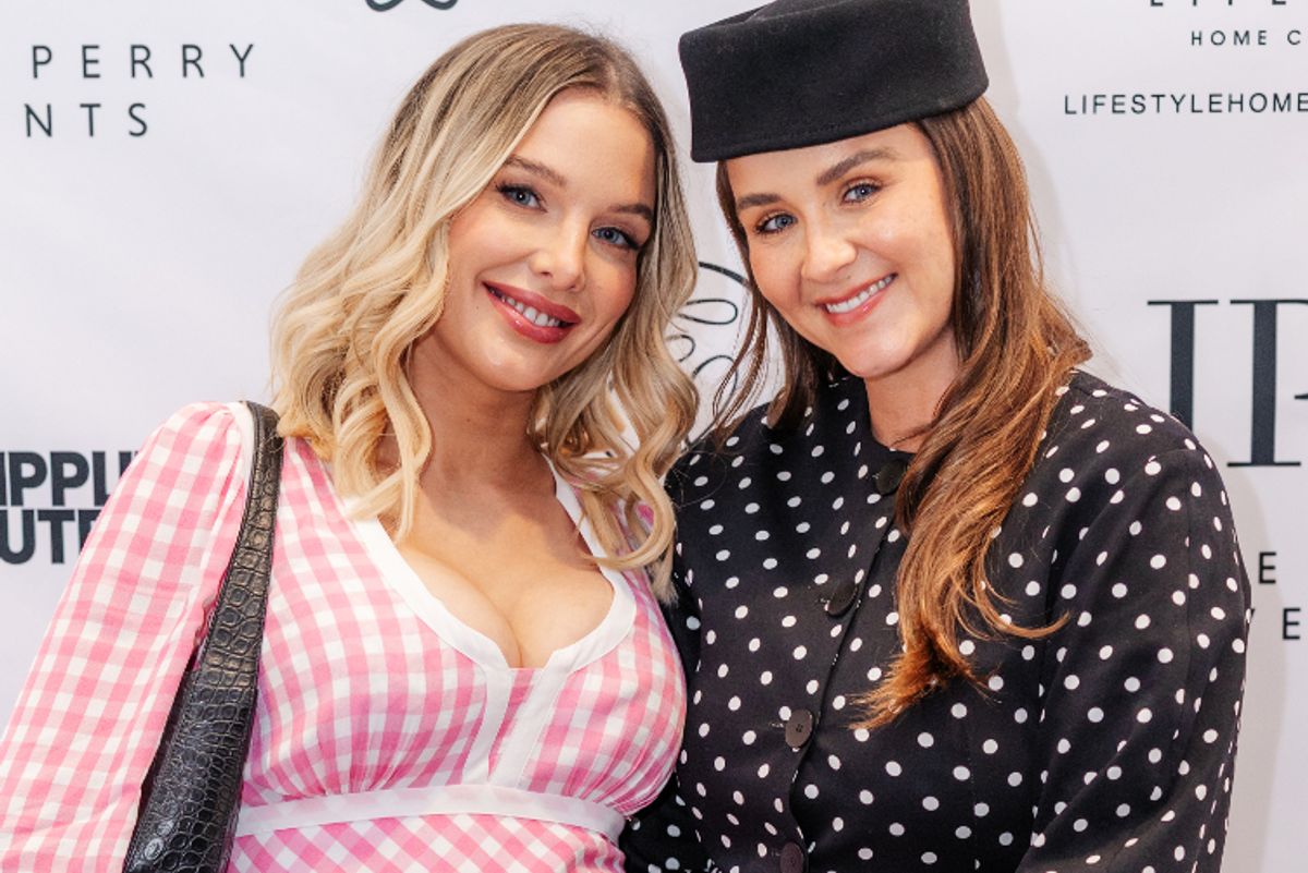 Corrie sisters Helen Flanagan and Brooke Vincent reunite for glam International Women's Day lunch