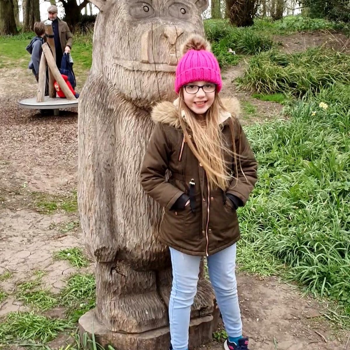 Emily Atkin, aged 10, was diagnosed with Juvenile Batten Disease in January.