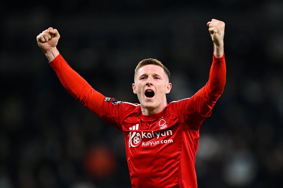 Elliot Anderson of Nottingham Forest