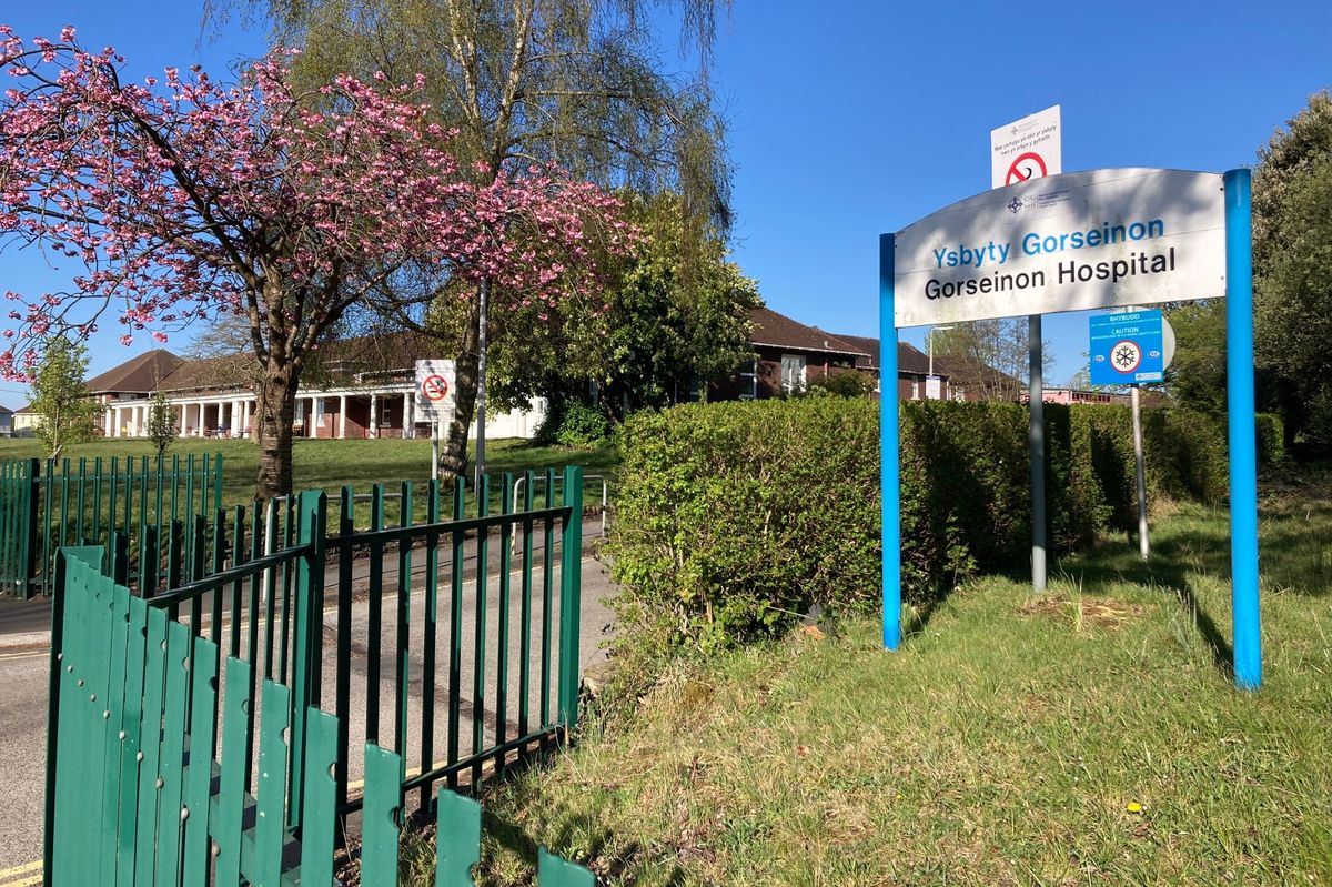 Gorseinon Hospital in Swansea