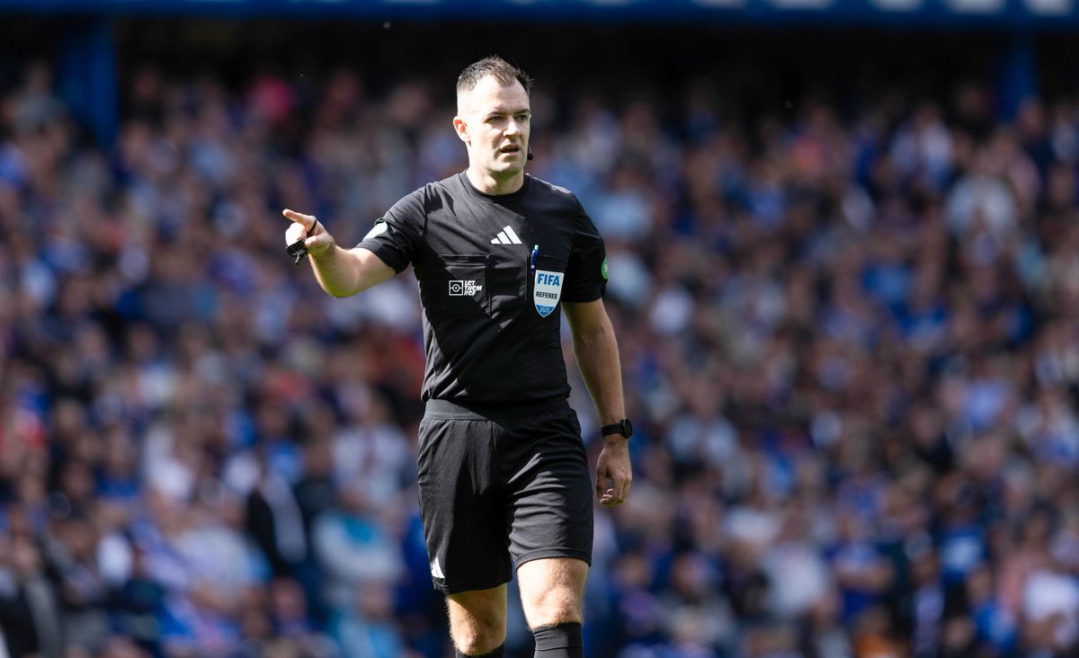 Don Robertson was the man in the middle for Rangers vs Celtic and passed his test with flying colours