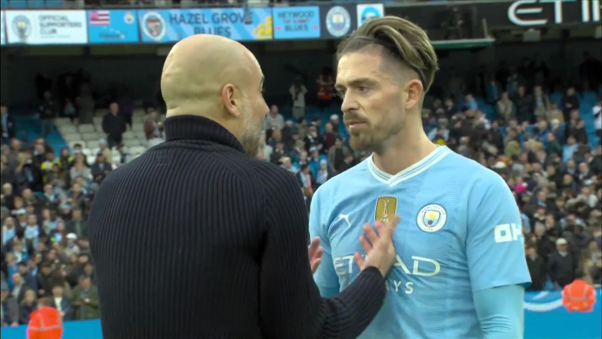 Pep Guardiola berates Jack Grealish