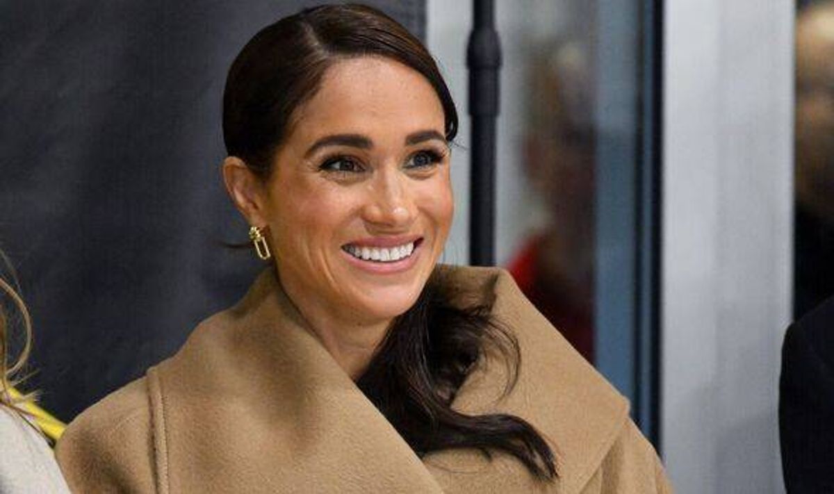 Meghan Markle smiling