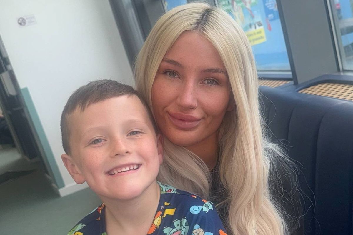 Amber Davidson and Hudson Reid