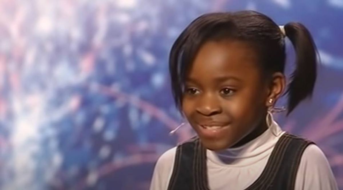 Natalie Okri on BGT in 2009