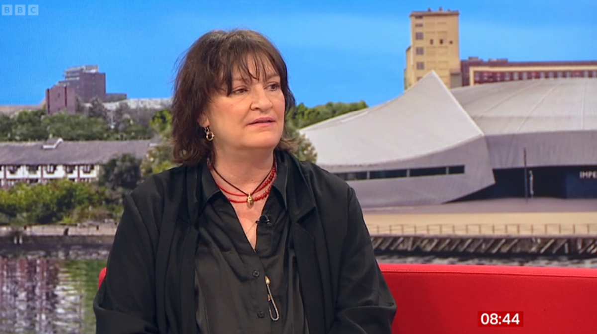 Daniela Nardini appeared on BBC Breakfast
