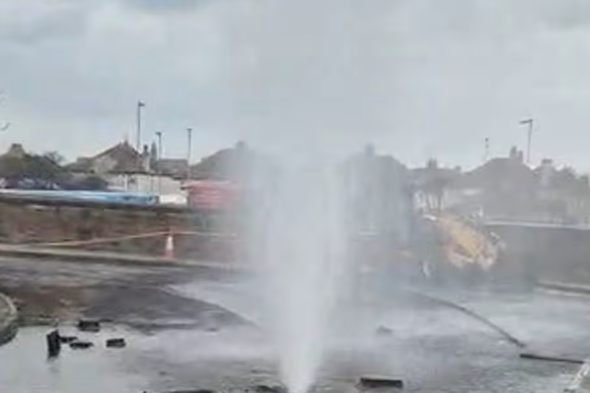 Water spouting 