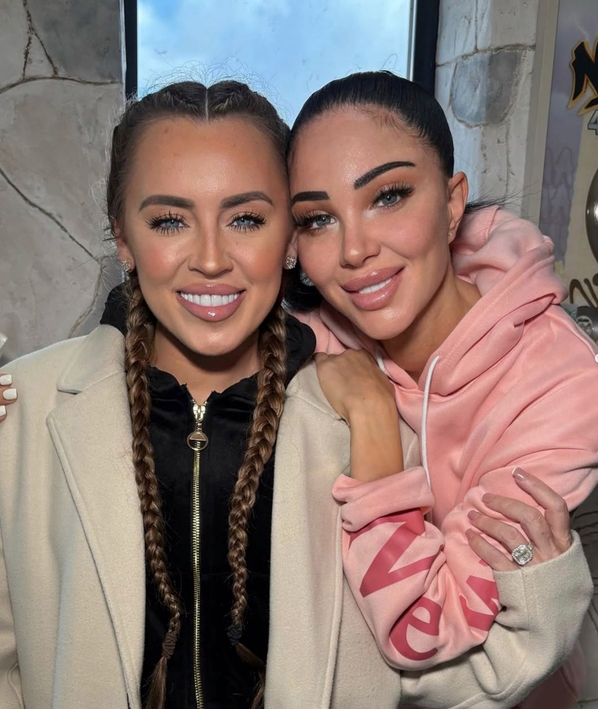 Tulisa shared a Photo to Instagram of her close friend Michelle McKenna