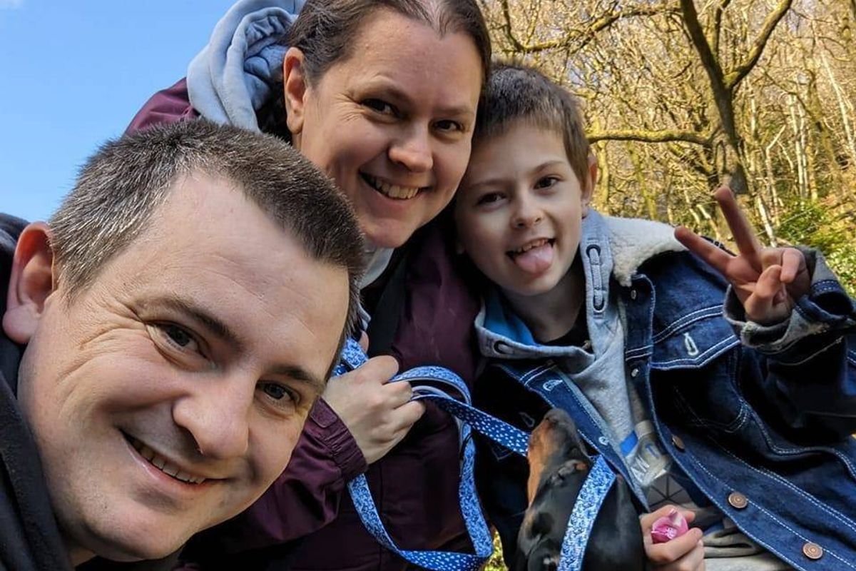 David Umpleby with Donna and Harry